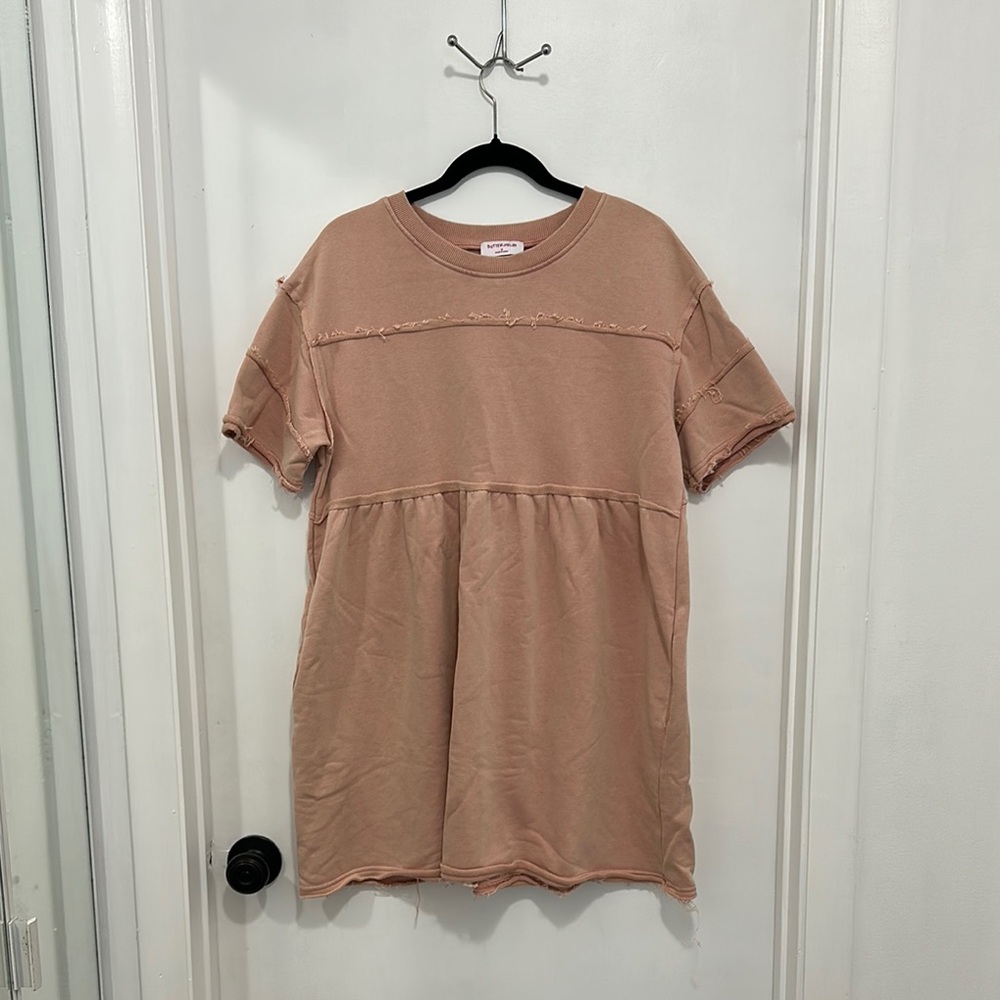 PinkBlush Mauve Maternity Dress - Size Medium